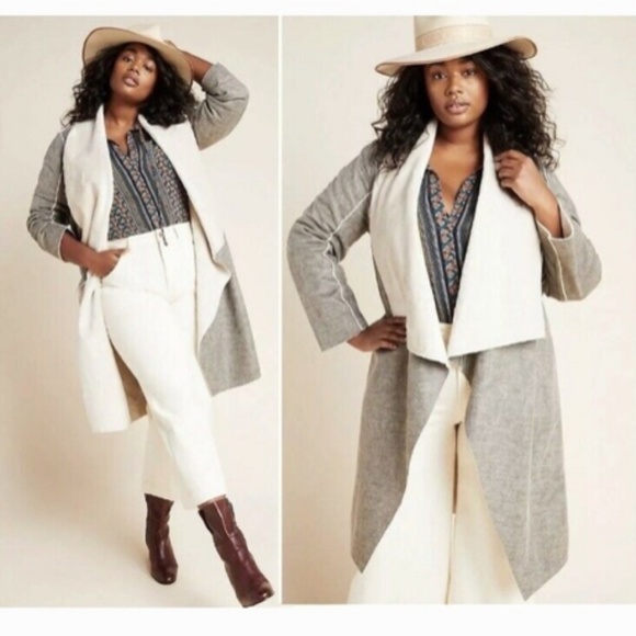 Anthropologie Jackets & Blazers - Anthropologie Amadi Camilla Suede Sherpa Jacket